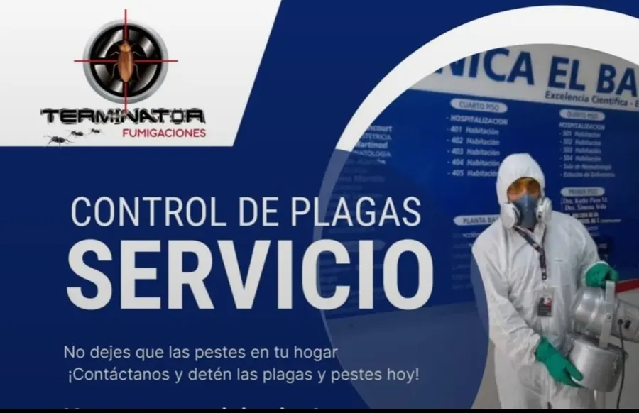 Servicio profesional de control de plagas